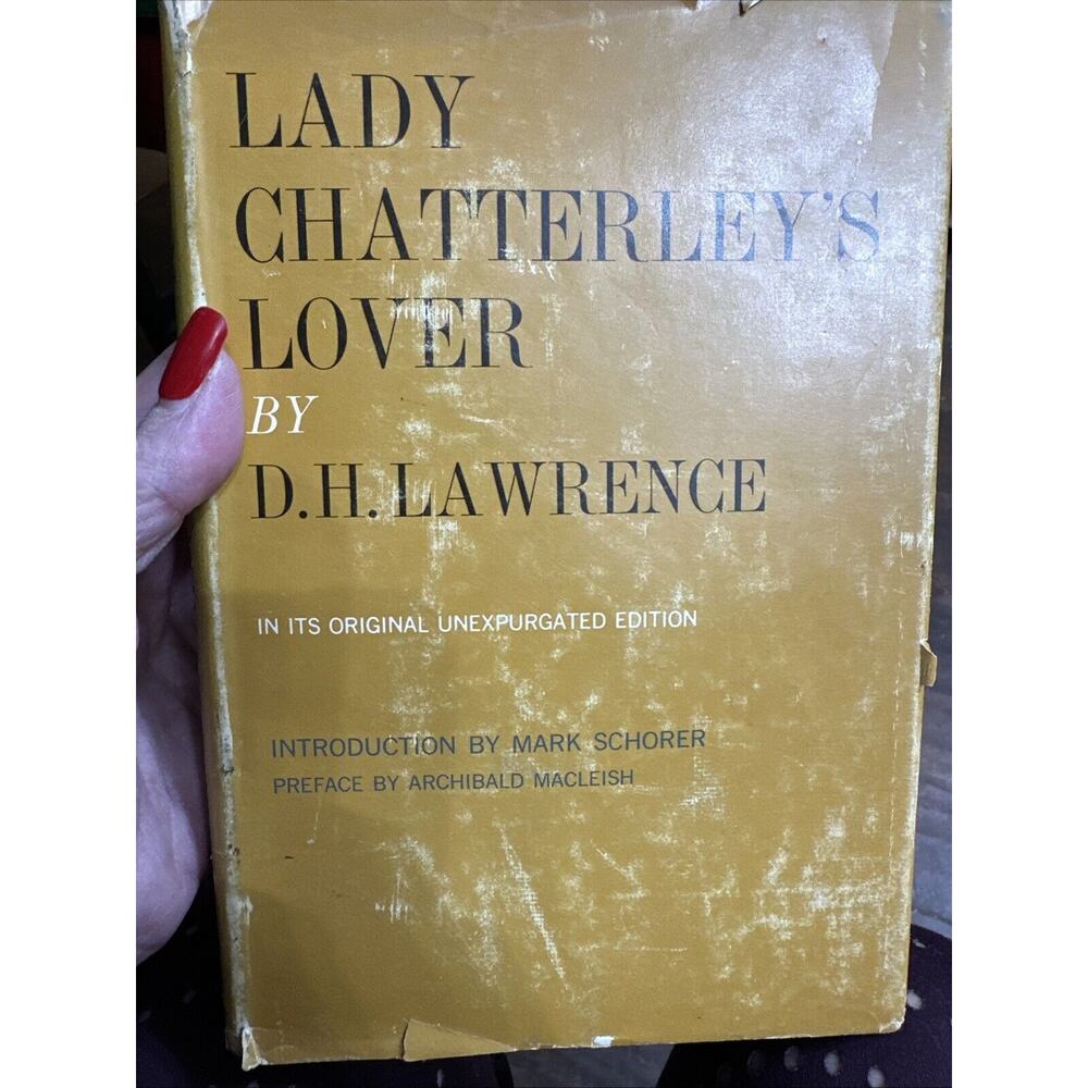 Lady‎ Chatterley's Lover by DH Lawrence Hardcover 1959 Edition with Dust Jacket